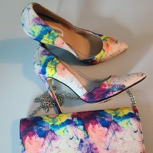 Steve madden stiletto/purse